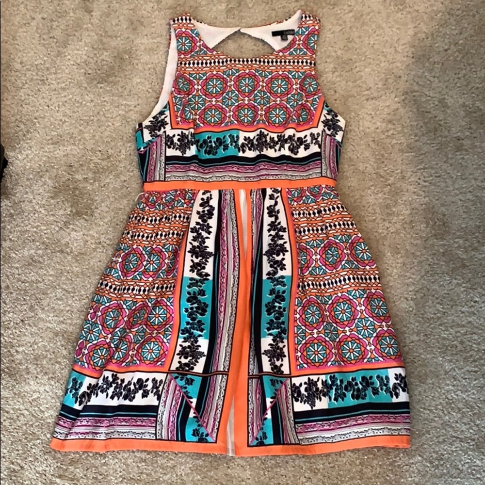 Multicolor chic dress